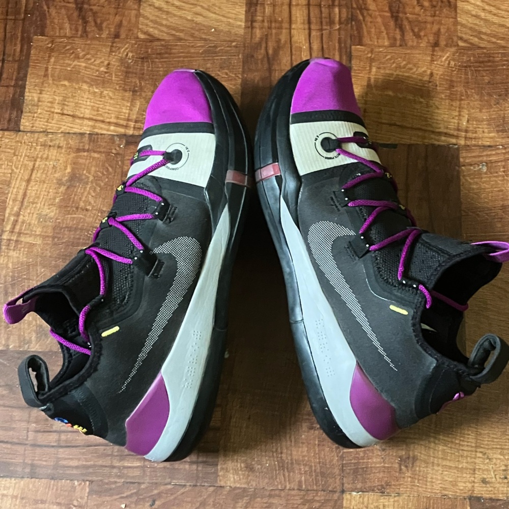 Nike KOBE AD Exodus 2018 LA LAKERS  Purple Black Mamba Grey AV3555-002 Sz 13 - Picture 7 of 16